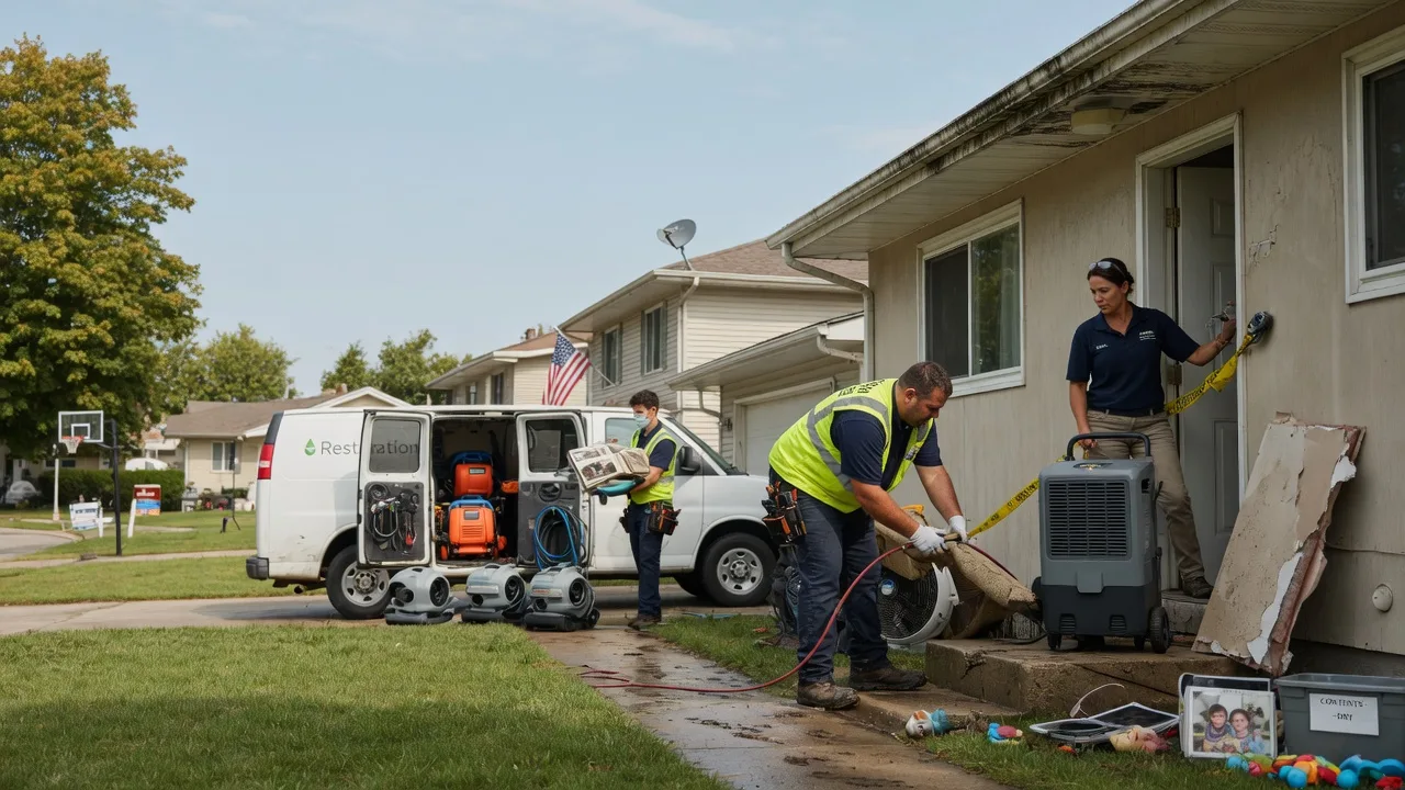 Water Damage Restoration in North Olmsted, OH near me